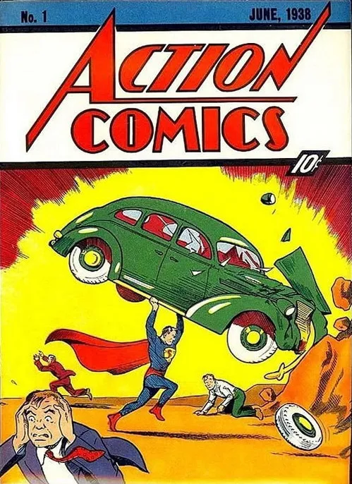 Superman first appearance in Action Comics #1