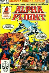 Alpha Flight #1 cover