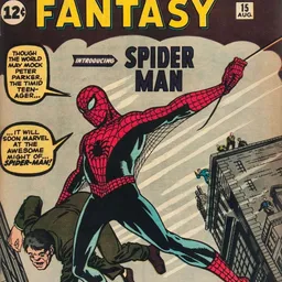 Silver Age key book: Amazing Fantasy #15