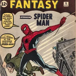 Silver Age key book: Amazing Fantasy #15