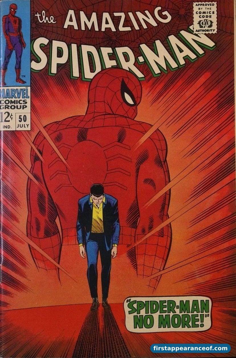 The Amazing Spider-Man #50 cover (1967)