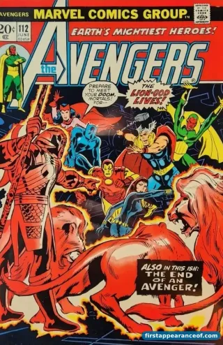 The Avengers #112 (1973). Mantis debuts. Steve Englehart-era Avengers.