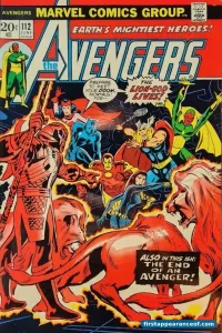 The Avengers #112 cover