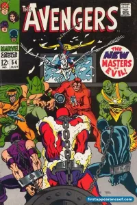 The Avengers #54 cover