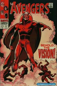 The Avengers #57 cover
