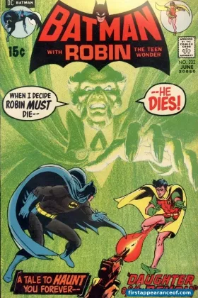 Batman #232 (1971). Ra's al Ghul debuts. Neal Adams cover. The 'Daughter of the Demon' arc.