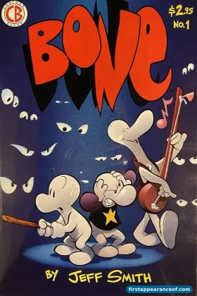 Bone #1 (1991). Cartoon Books. Jeff Smith self-publishes the foundational issue of one of the longest sustained creator-owned narratives in modern comics.