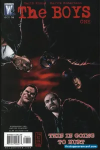 The Boys #1 cover