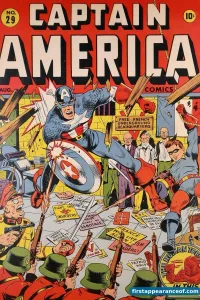 Captain America Comics #3 cover