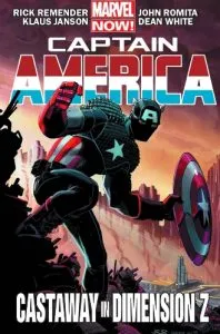Captain America Vol. 7 #1 cover by John Romita Jr., Dimension Z arc
