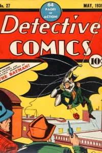 Batman on the cover of Detective Comics #27 (1939)