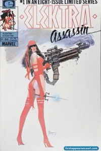 Elektra: Assassin #1 cover
