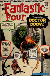 Fantastic Four #4 cover
