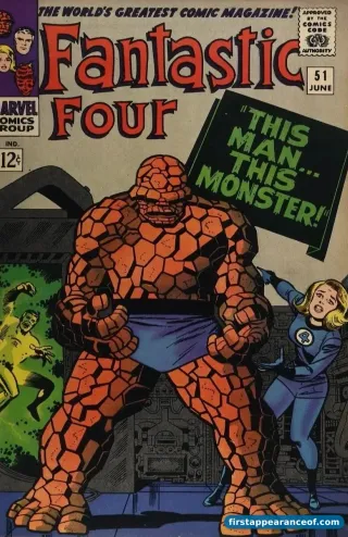 Fantastic Four #51 (1966). Lee and Kirby. The first reference to the antimatter subspace; the named 'Negative Zone' designation comes in subsequent issues.
