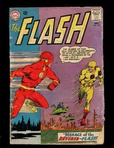The Flash #139 cover, first appearance of Professor Zoom