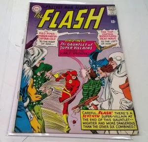 The Flash #155 cover, the Rogues assembled for the first time