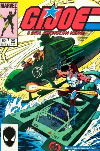 G.I. Joe: A Real American Hero #25 cover