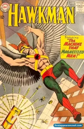 Hawkman #4 (1964), the issue that introduces Zatanna as she begins the search for her missing father, Zatara.