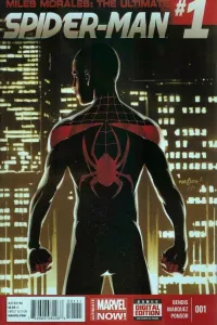 Miles Morales: Ultimate Spider-Man #1 cover