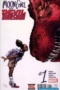 Moon Girl and Devil Dinosaur #1 cover