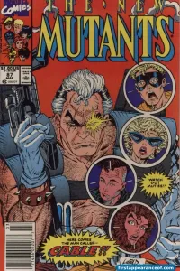 The New Mutants #87 cover