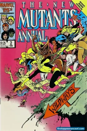 New Mutants Annual #2 (1986). Guido Carosella debuts as a bodyguard.