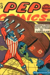 Pep Comics #22 cover