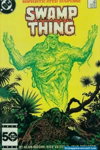 The Saga of the Swamp Thing #37 cover