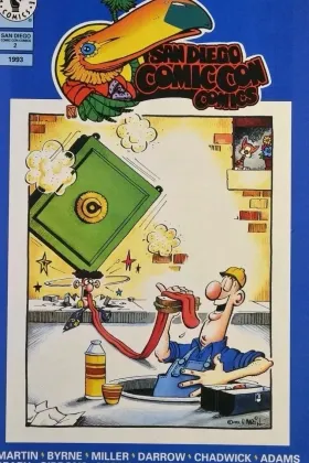 San Diego Comic-Con Comics #2 (1993). Hellboy first cameo on the cover.