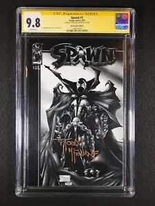 Spawn #1 Black & White retailer-incentive variant cover