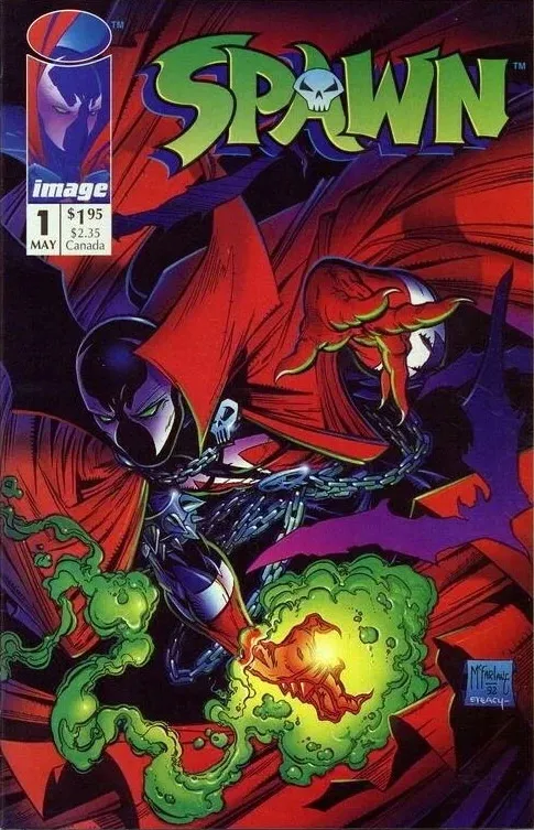 Spawn first appearance in Spawn #1