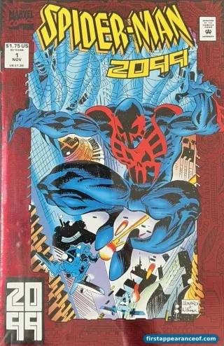 Spider-Man 2099 #1 (1992). Peter David and Rick Leonardi. The Marvel 2099 imprint launch and Earth-928's foundational issue.