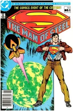 The Man of Steel #1 cover by John Byrne
