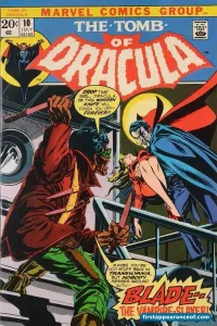 The Tomb of Dracula #10 cover