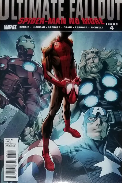 Miles Morales first appearance in Ultimate Fallout #4