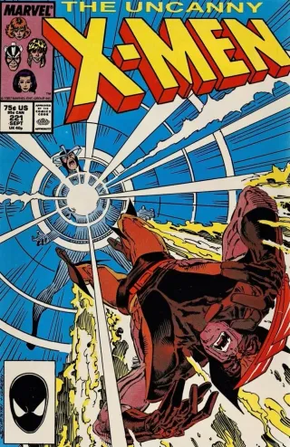 Uncanny X-Men #221 (1987). Mr. Sinister debuts. Chris Claremont and Marc Silvestri.