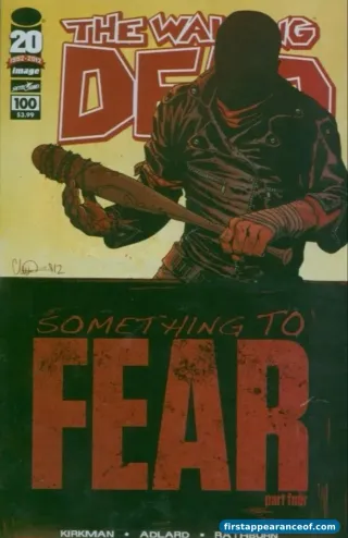 The Walking Dead #100 (2012). Negan and Lucille debut. One of the most-traded modern indie keys.